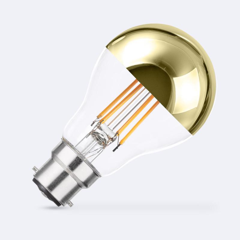 Produto de Lâmpada Filamento LED B22 8W 800 lm A60 Regulável Gold Reflect 