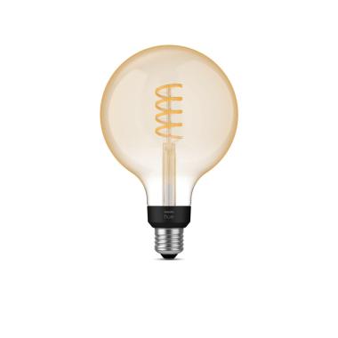 Producto de Bombilla Filamento LED E27 7W 550 lm G125 PHILIPS Hue White Ambiance