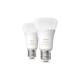 Produto de Pack 2 Lâmpadas Inteligentes LED E27 6W 570 lm A60 PHILIPS Hue White 