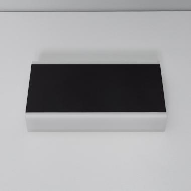 Producto de Aplique de Pared Exterior LED 10W Iluminación Doble Cara Rectangular Negro Hera