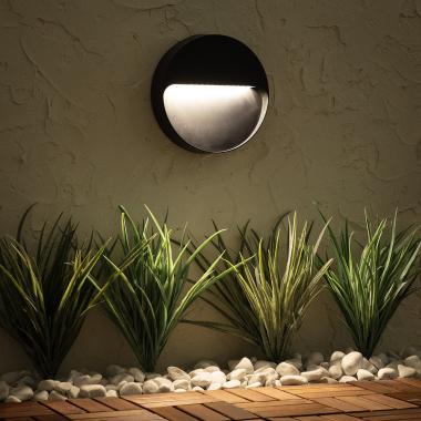 Produto de Baliza Exterior LED 6W Superficie Parede Febo 