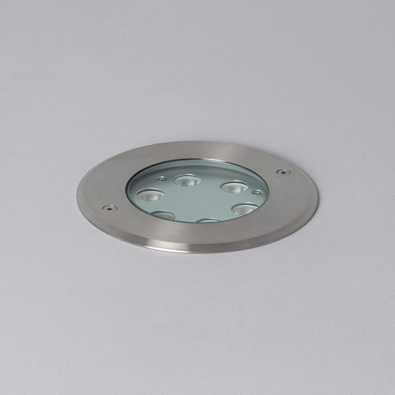 Producto de Foco Exterior LED 7W Empotrable Suelo Inox