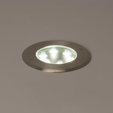 Producto de Foco Exterior LED 7W Empotrable Suelo Inox