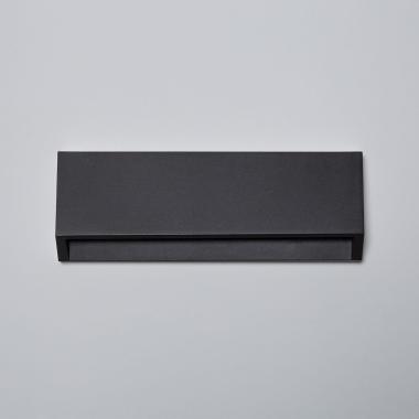 Producto de Baliza Exterior LED 3W Superficie Pared Rectangular Negro Tunez