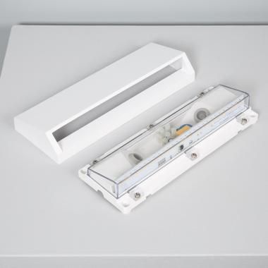 Producto de Baliza Exterior LED 3W Superficie Pared Rectangular Blanco Tunez 