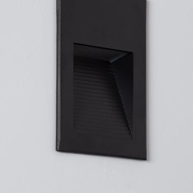 Producto de Baliza Exterior LED 5W Empotrable Pared Negro Goethe