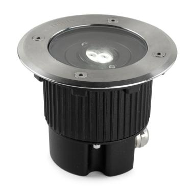 Produto de Foco LED Cirular Encastrável de Chão Gea Power Led IP67 6W LEDS-C4 55-9663-CA-CL