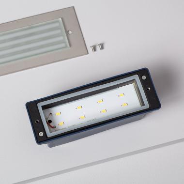 Producto de Baliza Exterior LED 4W Empotrable Pared Morgan