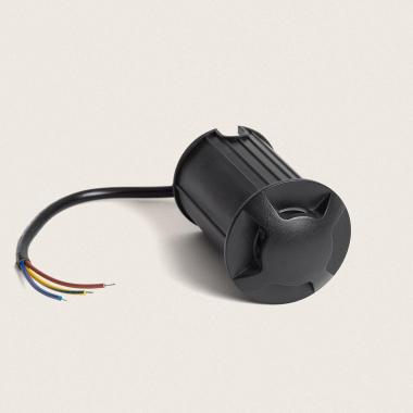 Producto de Baliza Exterior LED 3W Empotrable Suelo Letso 4L Negro