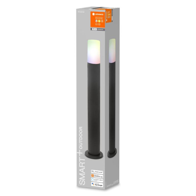 Produto de Baliza Exterior LED RGB Smart+ WiFi 10W Superfície de Pé 80cm LEDVANCE 4058075564220 