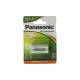 Produto de Bateria 2 Pilhas Recarregáveis para Telefones Sem Fio 1.5V AAA PANASONIC HHR-4MVE/2BD 