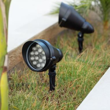 Producto de Foco Exterior LED 18W con Pincho Giverny