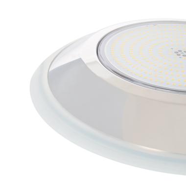 Producto de Foco Piscina Superficie LED Sumergible 3000K 12V AC/DC IP68 Acero Inoxidable 24W