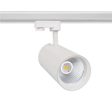 Produto de Foco Carril LED Trifásico 30W CCT New d'Angelo Branco CRI90 LIFUD