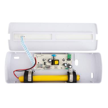 Produto de Luz de Emergência LED Embutido/Superficie 200lm Permanente / Não Permanente com Autoteste e Botão teste