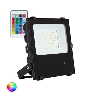 Produto de Foco Projetor LED 30W 135lm/W IP65 HE PRO RGB Regulável