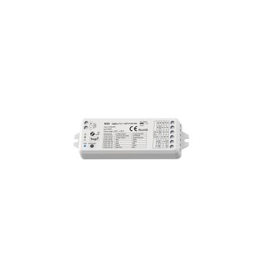 Produto de Controlador Regulador LED RF/Zigbee 5 en 1 para Fita  Monocolor/CCT/RGB/RGBW/RGBWW 12/24V DC