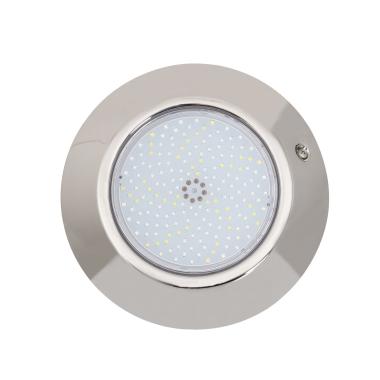 Produto de Foco Piscina Superfície LED RGBW Submersível 12V DC IP68 Aço Inoxidáve 24W 