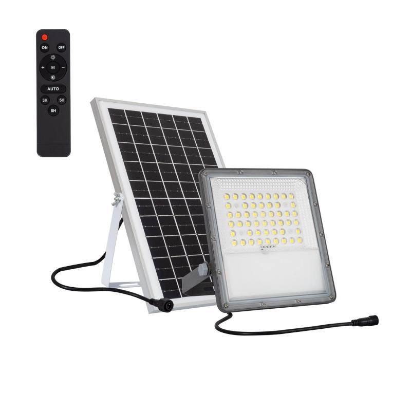Produto de Foco Projetor LED Solar 10W 100lm/W IP65 com Controle Remoto