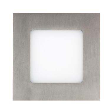 Producto de Placa LED 6W Cuadrada SuperSlim Corte 105x105 mm Silver