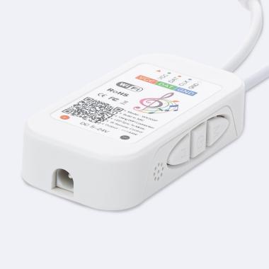 Producto de Controlador Regulador Tuya WiFi Tira LED RGB Digital SPI 5V DC Con Mando IR