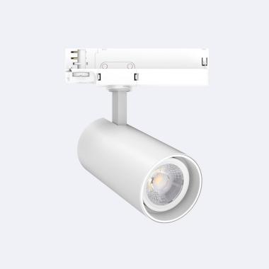 Producto de Foco Carril LED Trifásico 30W Fasano No Flicker Regulable DALI Blanco