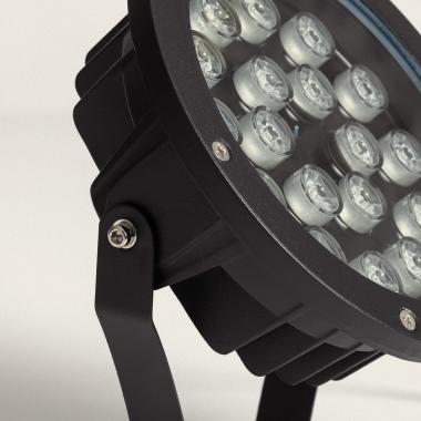 Produto de Foco Exterior LED RGB 18W IP67 com Espeto Colmar