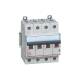 Produto de Interruptor Magnetotérmico Industrial 4P 6/10kA 50 A Curva C LEGRAND DX³ 407933