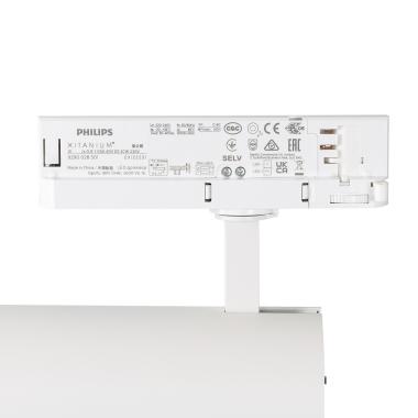 Produto de Foco Carril LED Trifásico 30W CCT New d'Angelo Branco CRI90 PHILIPS Xitanium