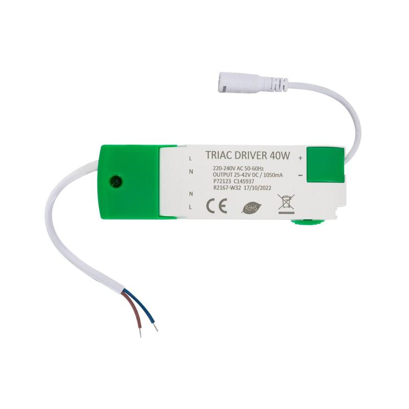 Producto de Driver Regulable TRIAC 220-240V No Flicker Salida 25-42V 1050mA 40W