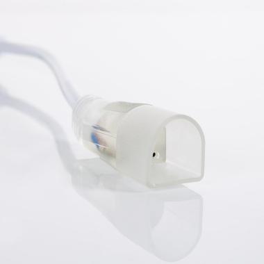 Producto de Cable Rectificador Corriente Neón LED 7.5 W/m Monocolor 220V AC 120 LED/m Semicircular 180º IP67 a Medida Corte cada 100 cm
