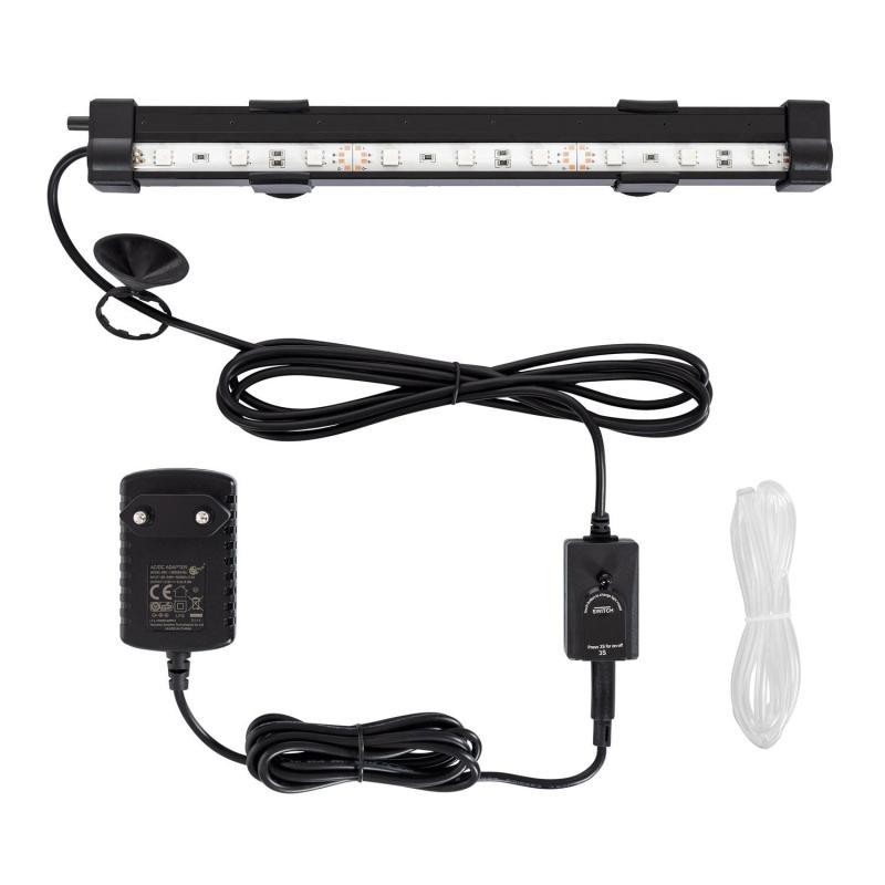 Producto de Oxigenador Acuario con Luz LED RGBW 3W IP68 con Mando 