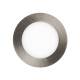 Producto de Placa LED 6W Circular SuperSlim Corte Ø 110 mm Silver