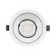 Produto de Foco Downlight LED 12W Circular (UGR15) LuxPremium Branco LIFUD Corte Ø 95 mm 