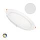 Producto de Placa LED 20W Circular CCT Microprismático LIFUD Corte Ø 205 mm