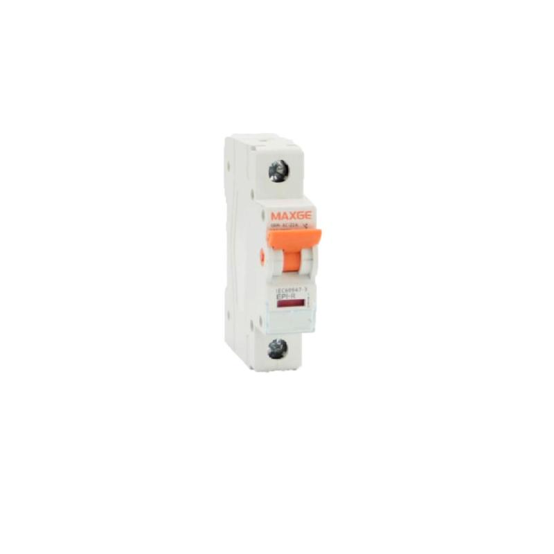 Produto de Interruptor de Manobra Carril DIN 1P 16-125A MAXGE Alpha+