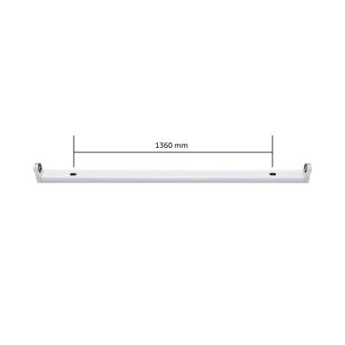 Producto de Tubo LED T8 G13 150 cm Nano PC 22W 130lm/W + Regleta