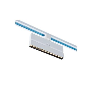 Producto de Foco Carril Lineal LED Trifásico 12W Regulable CCT Seleccionable No Flicker Elegant Optic Blanco
