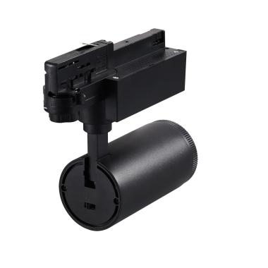 Producto de Foco Carril LED Monofásico 10W CCT West Negro CRI90 No Flicker Multiángulo 15-60º