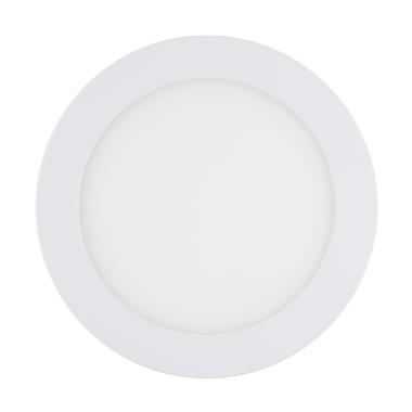 Produto de Placa LED 12W Circular SwitchCCT Seleccionável Corte Ø 155 mm Regulação Compatível com Comando RF V2 