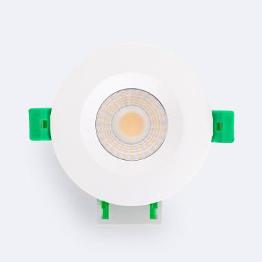 Produto de Downlight LED à Prova de Fogo Circular 4CCT (Quente-Neutro) Regulável IP65 Corte Ø70 mm