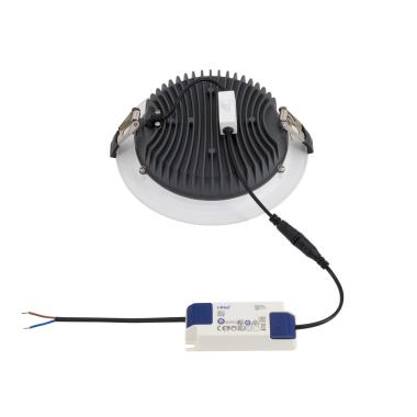 Producto de Downlight LED 30W Circular SAMSUNG Aero 130 lm/W Microprismático LIFUD Corte Ø 200 mm