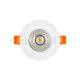 Produto de Foco Downlight LED 5W COB Superslim Direcionável Circular Branco Corte Ø75 mm CRI90 Expert Color No Flicker