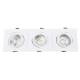 Produto de Foco Downlight LED 45W Retangular Triplo New Madison Corte 400x120 mm