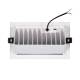 Producto de Downlight LED 24W Rectangular Direccionable OSRAM CCT 120 lm/W Corte 210x125 mm