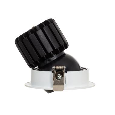 Producto de Foco Downlight LED 12W COB Direccionable 360º Circular Corte Ø 100 mm CRI90 Expert Color No Flicker