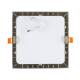 Producto de Placa LED 18W Cuadrada SuperSlim LIFUD Corte 205x205 mm Silver