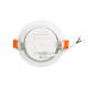 Produto de Foco Downlight LED 7W Solid COB Direcionável Circular Branco Corte Ø 75 mm  