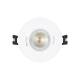 Producto de Aro Downlight Circular Basculante para Bombilla LED GU10 / GU5.3 Corte Ø 70 mm