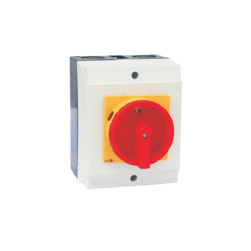 Producto de Interruptor Seccionador Corte en Carga Paro Emergencia Superficie Montaje en Cuadro MAXGE 4P 25-100A IP65